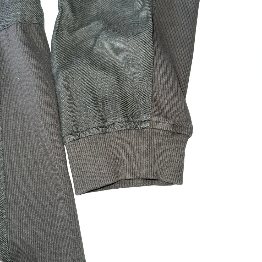 Women's Splendid Soleil Olive Soft Rayon-Linen Peached Twill Jacket (Size L) - Picture 5 of 8